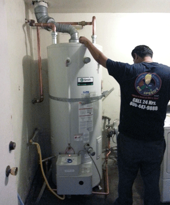 Giant Water heater installation