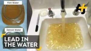 Flint, Michigan, contaminated water